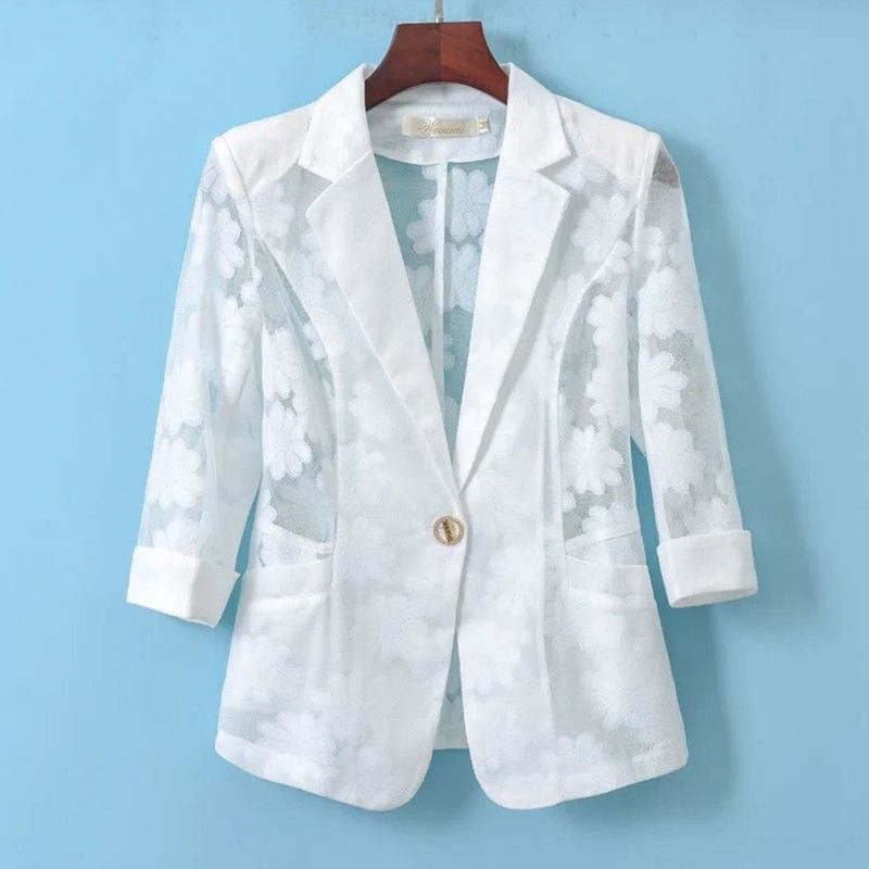 Blazer Women Oversized - 2024 Nieuwe Zomer Elegantie Pendelen High-End