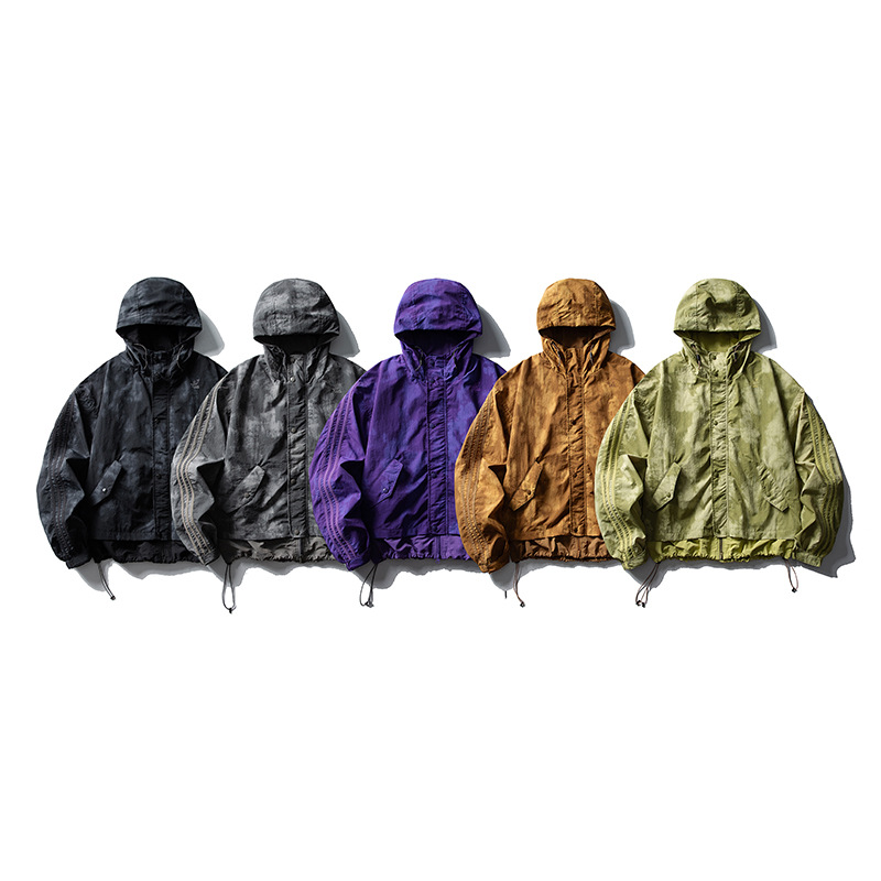 Tie Dye Two Piece - QICHE Unisex Tie-Dye Functionele Tweedelige Outfit