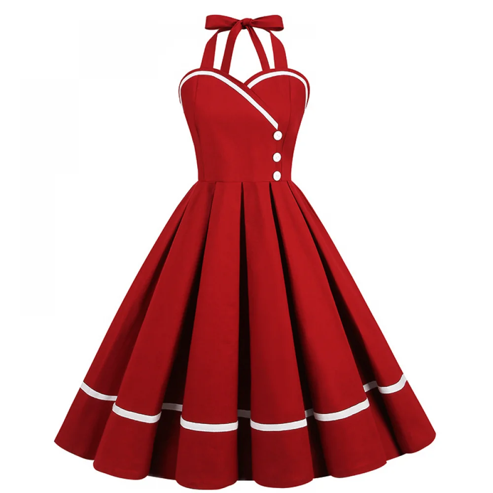 Women'S Fashion Of The 50S - Halloween 50s 60s 80s Retro Jurk