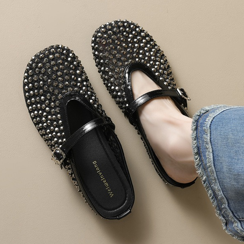 Women'S Fashion Brands - Mesh Strass Merk Slippers Vrouwen Zomer