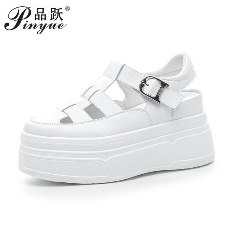 Sneakers Fashion Women - 8.5 cm Holle Volledige Koe Lederen