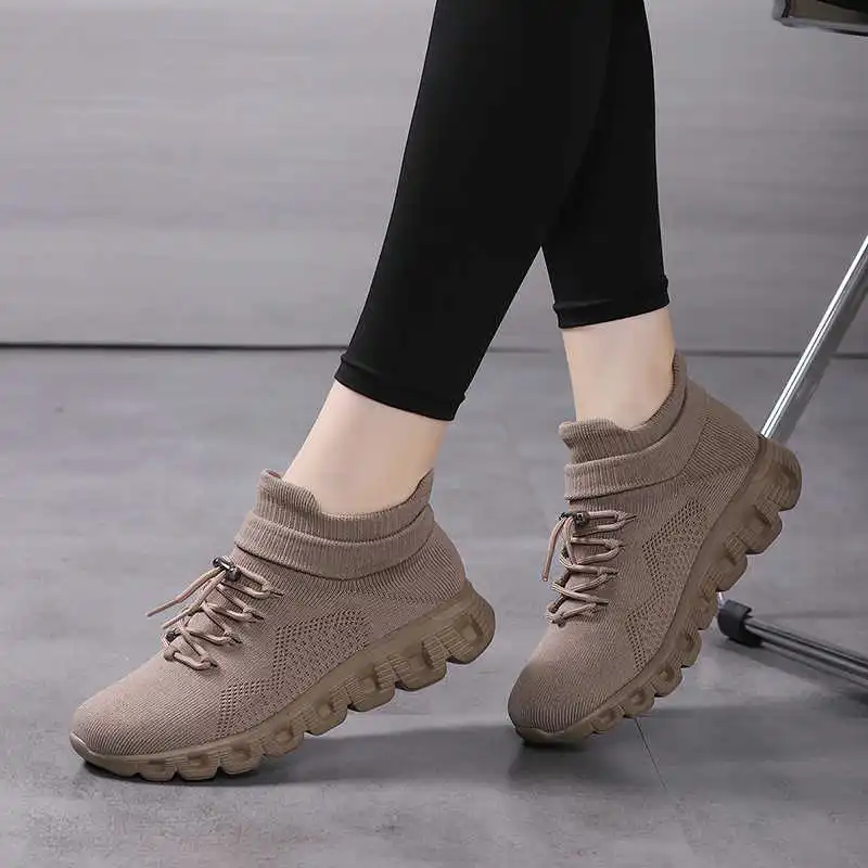Sneakers Fashion Women - Antislip snowboardlaarzen Luxe hoge hak Blauwe
