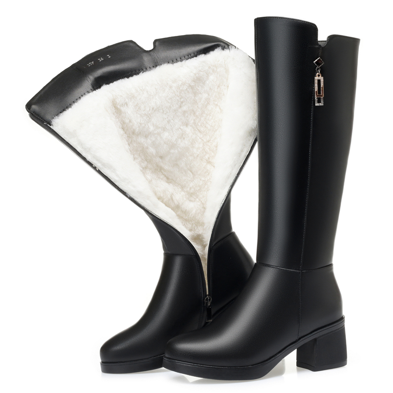 Women'S Fashion Winter 2026 - AIYUQI Vrouwen Winterlaarzen Echt Leer 2026