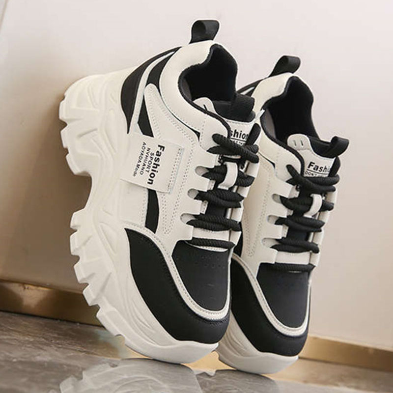 Sneakers Fashion Women - Nieuwe Fashion Platform Sneakers met 8cm