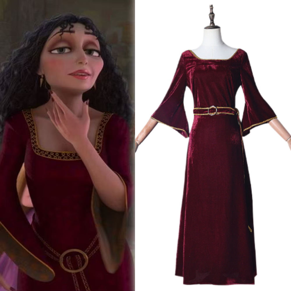 Women Fashion Reddit - Anime Moeder Gothel Cosplay Kostuum Madame