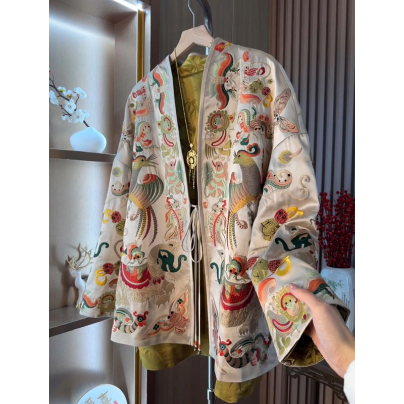 Women Fashion Styles - Nieuwe Chinese stijl kimono vest jas
