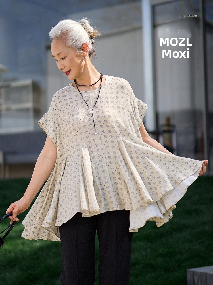 Women'S Fashion Of The 50S - Muzhi Middelbare leeftijd moeder zomer modieus