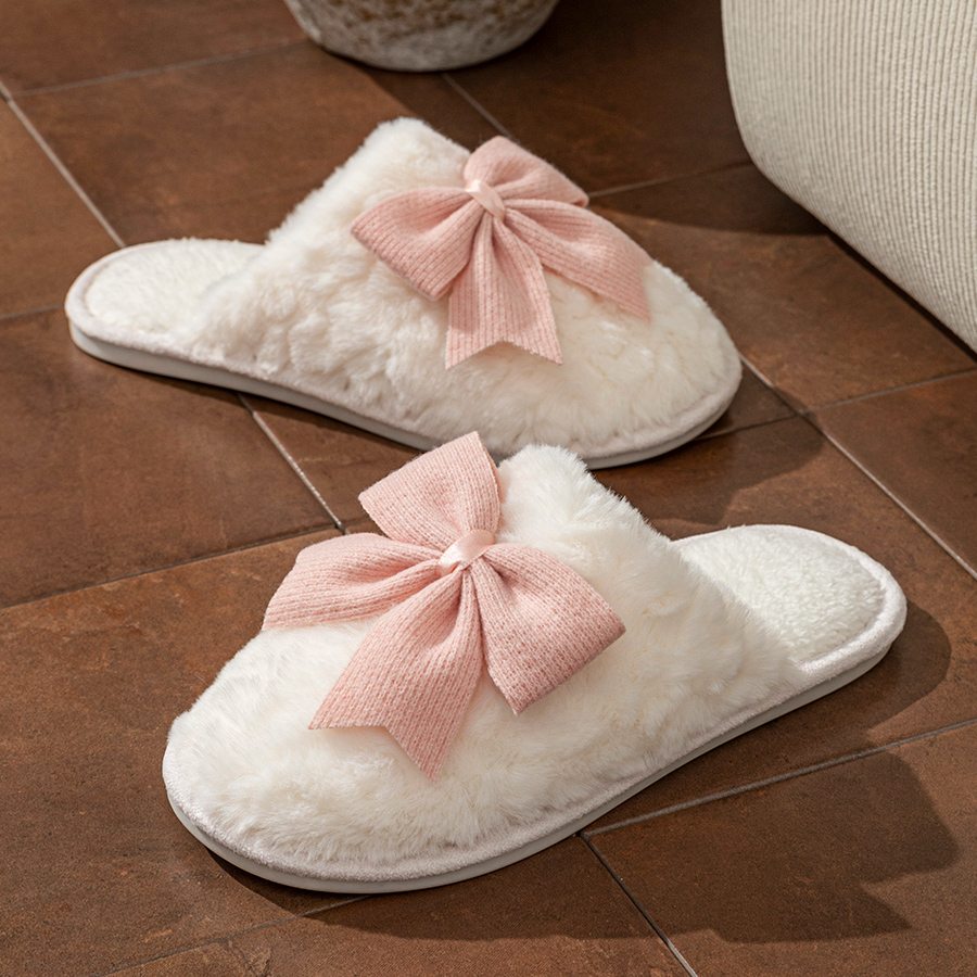 Women Fashion Trend 2026 - YNPO 2026 Leuke Mode Vlinderboog Damesslippers