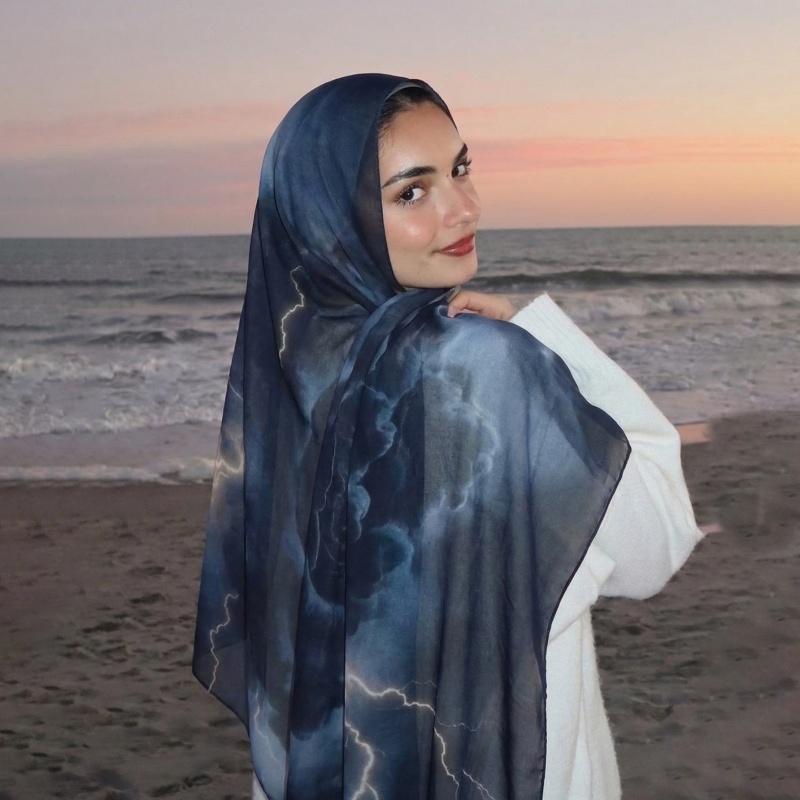 Women Fashion Wear - 2026 Nieuwe Muslim hijab sjaal, zacht,