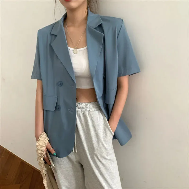 Blazer Women Oversized - SMVP 2025 Dames Zomer Jas met