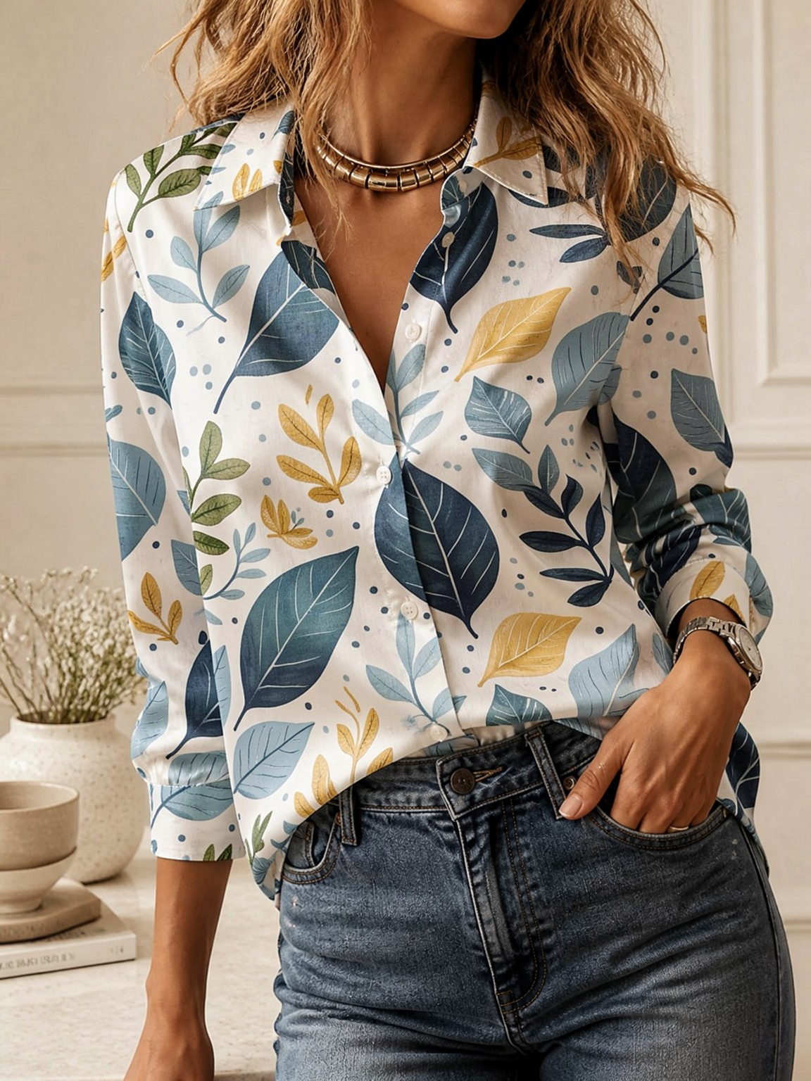 2026 Stijlvol los overhemd met - Women Fashion Wear recensie en prijs