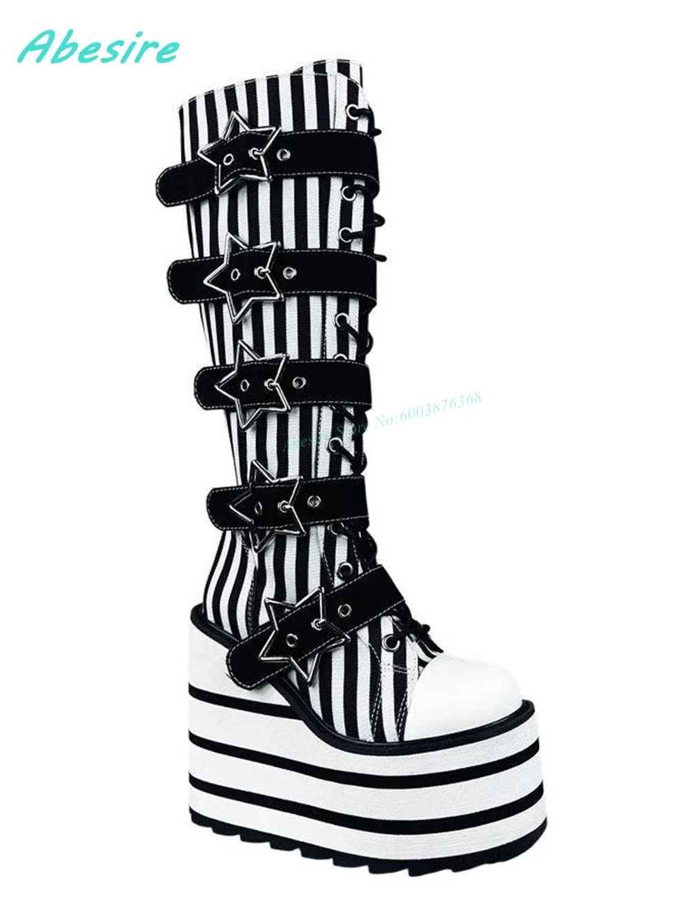 Ronde neus Platform Witte en z - Women'S Fashion Winter 2026 recensie en prijs