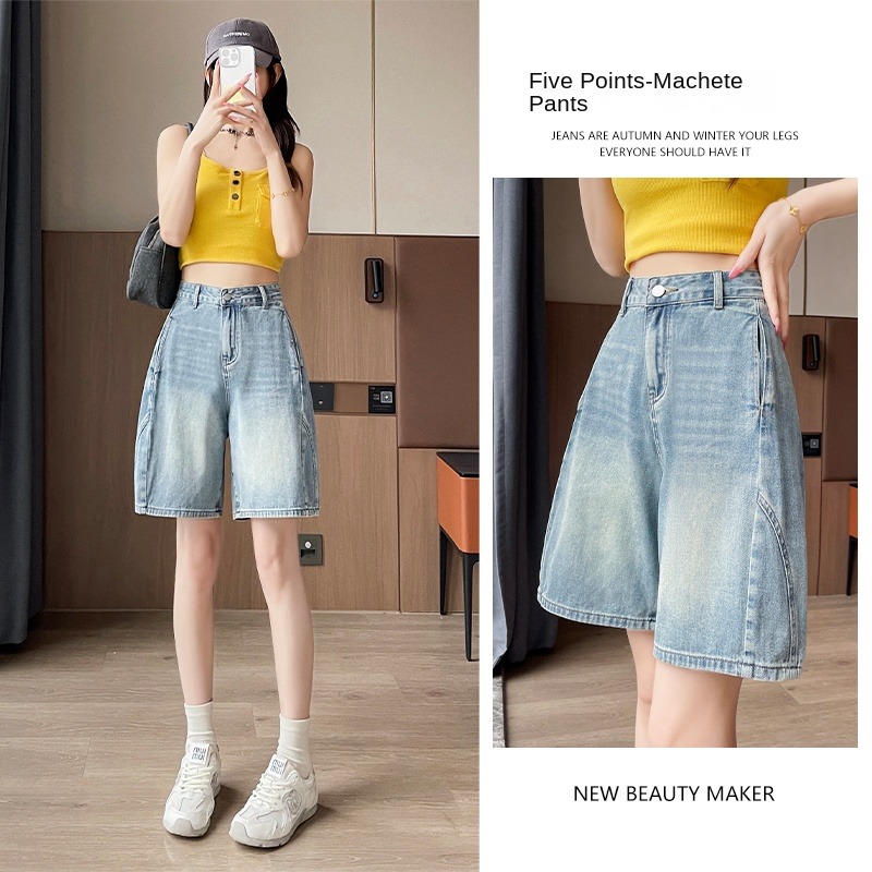 Shorts Damesjeans Vintage A-li - Denim Shorts Women recensie en prijs