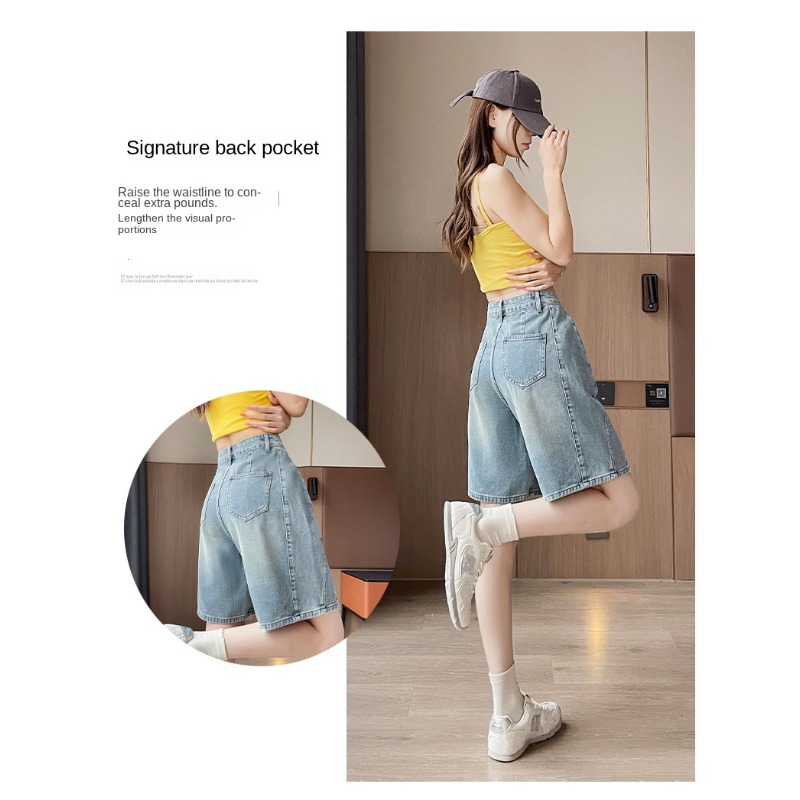 Shorts Damesjeans Vintage A-li - Denim Shorts Women recensie en prijs