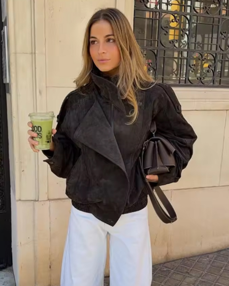 Damesjas 2026 Nieuwe Mode Lent - Women'S Fashion Leather Jacket recensie en prijs
