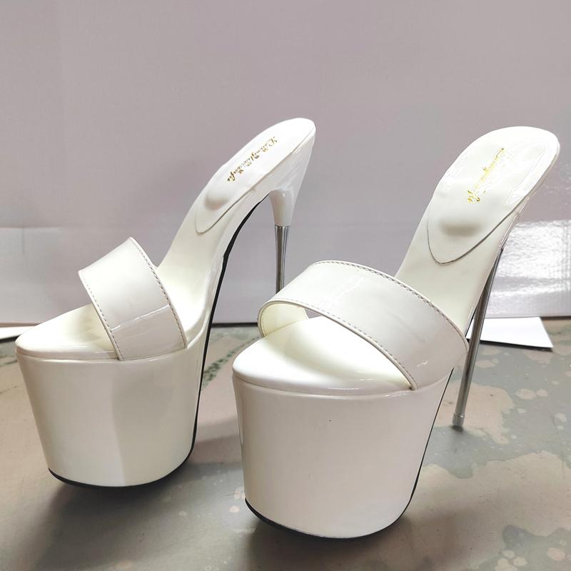 Mode Slippers 19 cm Dunne Hoge - Women Fashion Show recensie en prijs