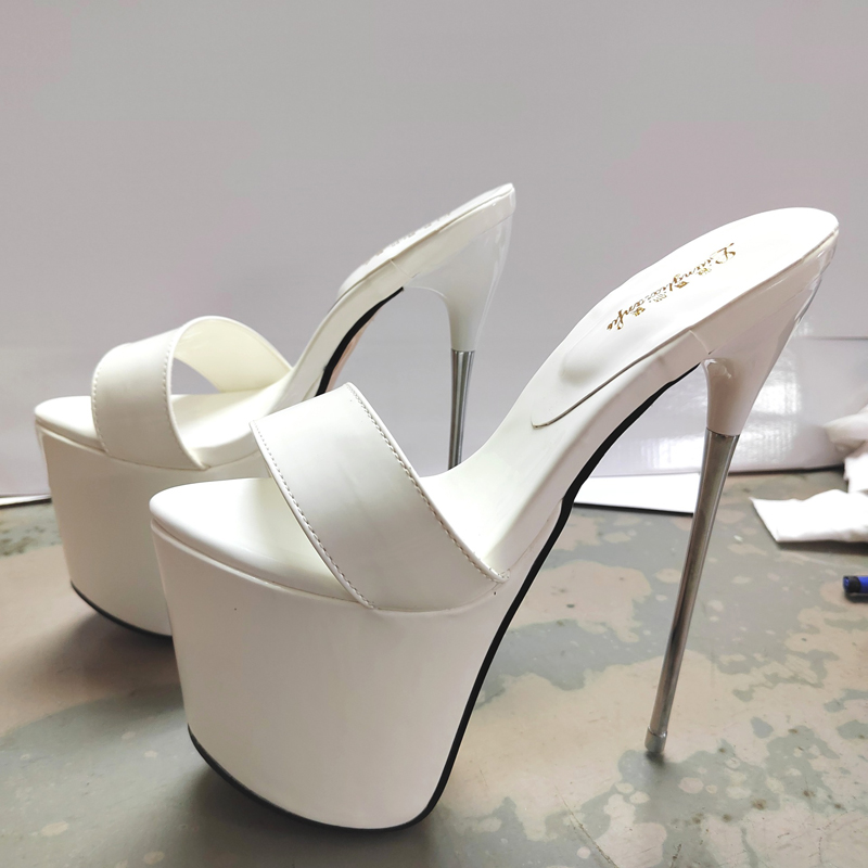Mode Slippers 19 cm Dunne Hoge - Women Fashion Show recensie en prijs
