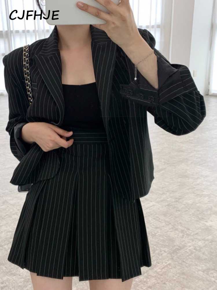 Cjfhje Fashion Streep Blazer D - Women'S Fashion Leather Jacket recensie en prijs