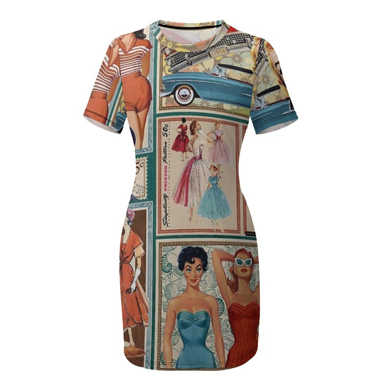 Jaren '50 modejurk met korte m - Women'S Fashion Of The 50S recensie en prijs