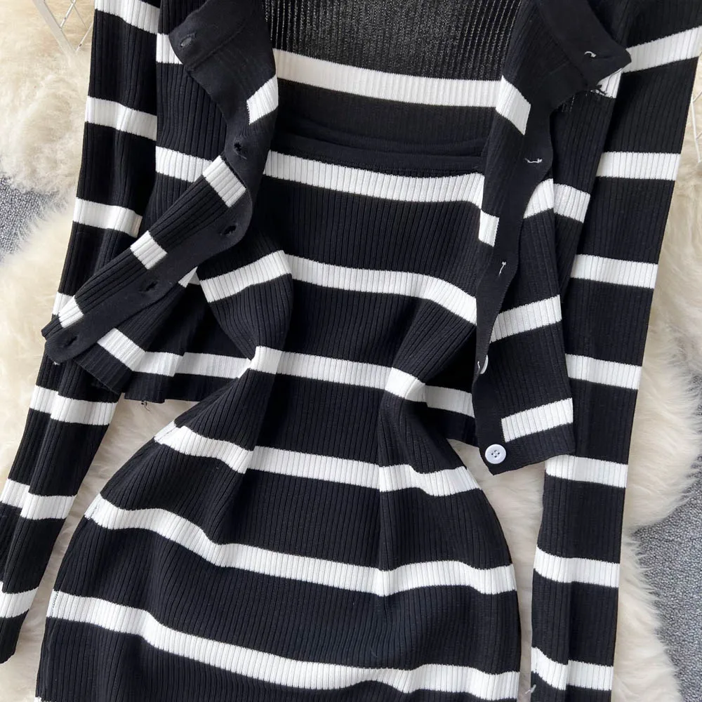 Koreaanse zoete hit kleur patc - Longline Cardigan Knit recensie en prijs