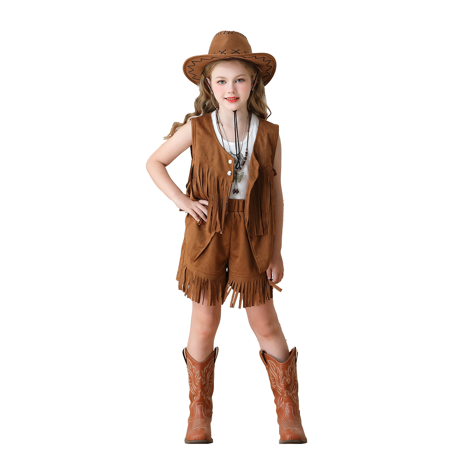 Vintage vrouw franje vest Bohe - Denim Shorts Women recensie en prijs