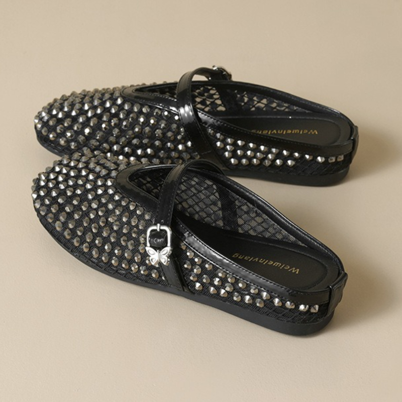 Mesh Strass Merk Slippers Vrou - Women'S Fashion Brands recensie en prijs