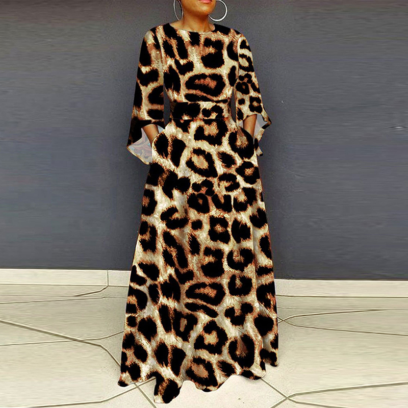 Vintage Vrouwen Feestjurk Plus - Maxi Dress Boho recensie en prijs