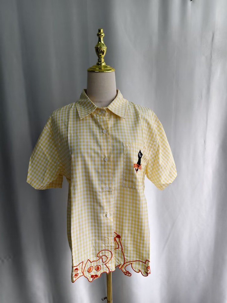 Kimutomo Shirts Dames Borduren - Women'S Y2K Fashion Aesthetic recensie en prijs