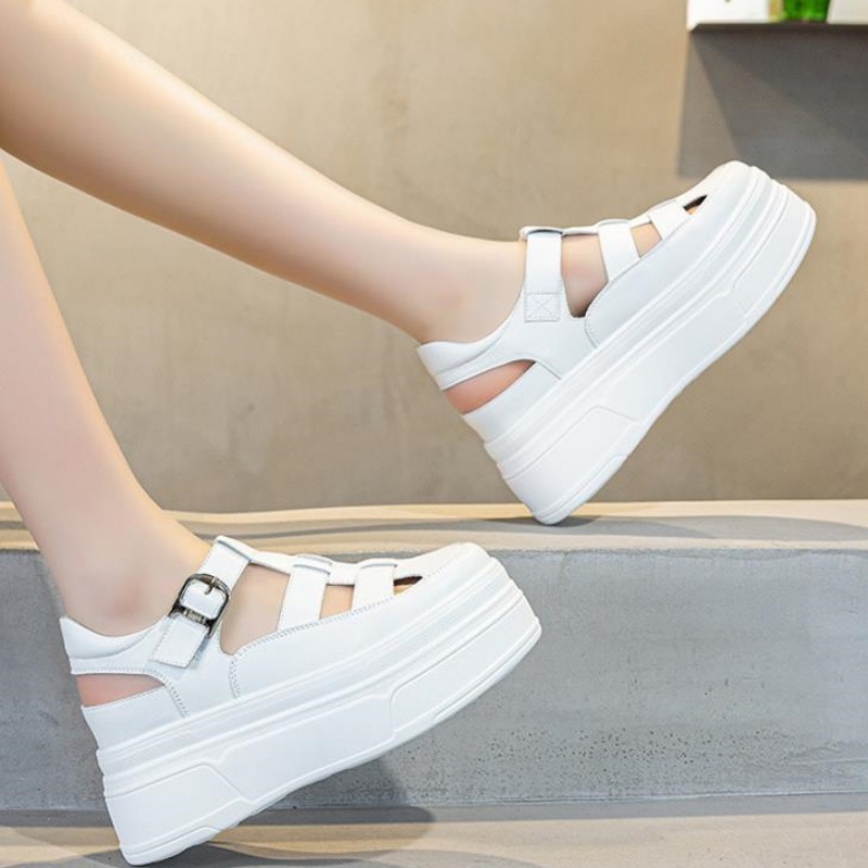 8.5 cm Holle Volledige Koe Led - Sneakers Fashion Women recensie en prijs