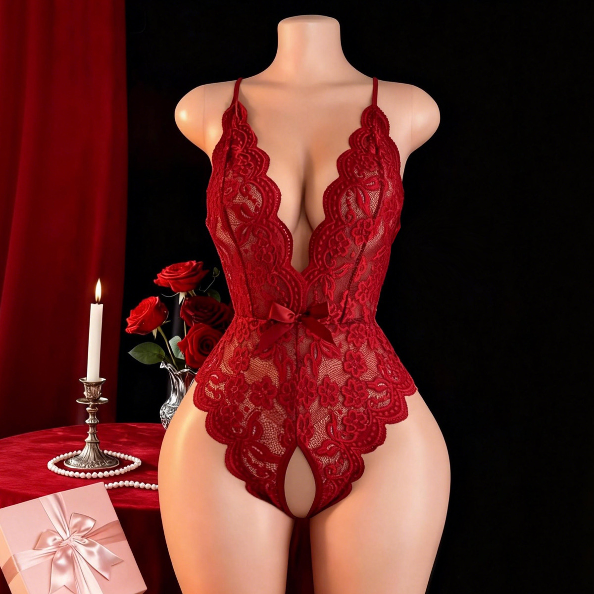 Hot Crotchless sexy lingerie v - Women'S Fashion Line recensie en prijs