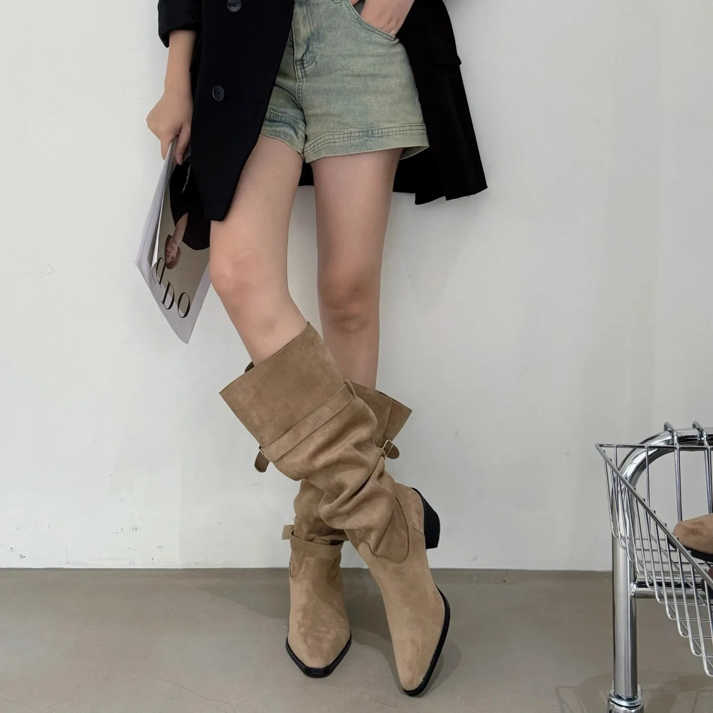 Vintage Suede Vrouwen Broekspi - Women'S Fashion Trousers recensie en prijs