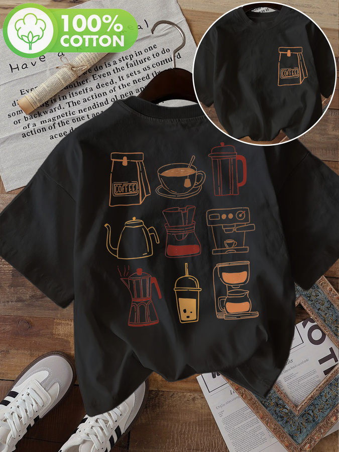 T-shirt met korte mouwen en ro - Women Fashion Trend 2025 recensie en prijs