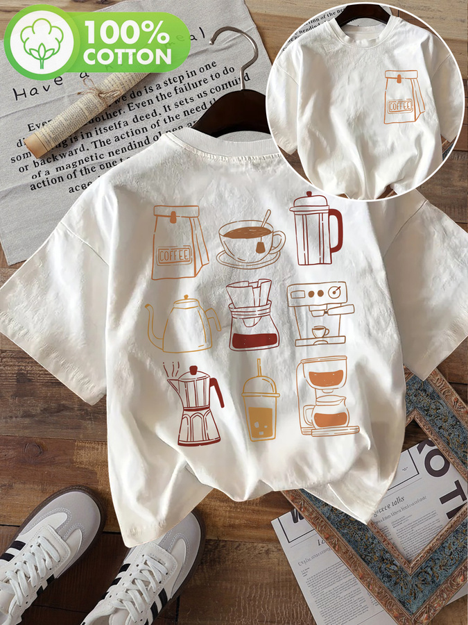 T-shirt met korte mouwen en ro - Women Fashion Trend 2025 recensie en prijs