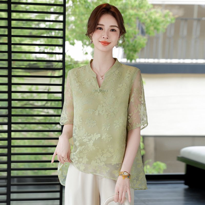 Zomerse modieuze loszittende T - Women Fashion Over 60 recensie en prijs