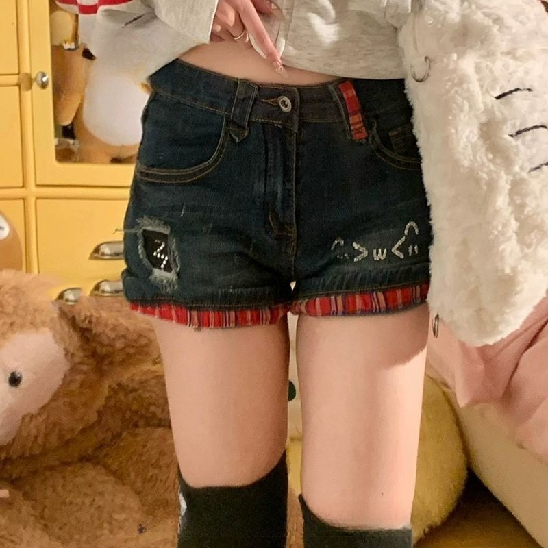Amerikaanse vintage korte jean - Denim Shorts Women recensie en prijs