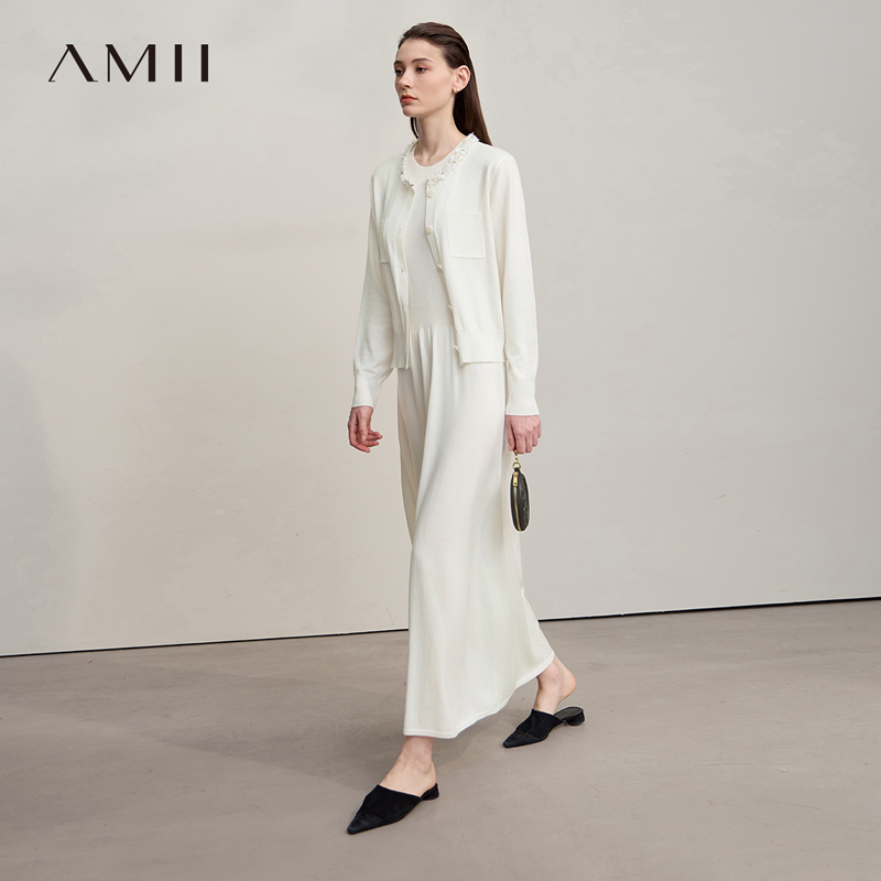 AMII Midi Jurken 2026 Herfst N - Longline Cardigan Knit recensie en prijs