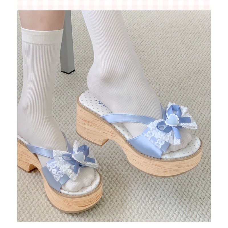 Sweet Bow Wood Grain Dikke Bod - Women'S Fashion Line recensie en prijs