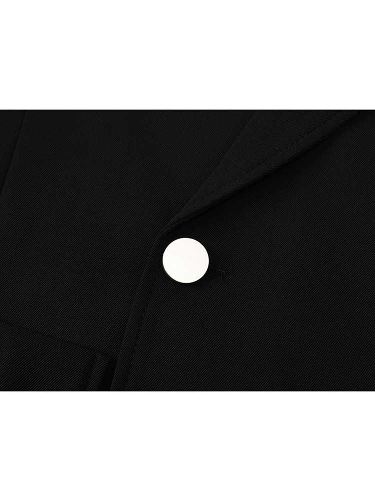 Vrouwen Zwart Gothic Emo Herfs - Blazer Women Oversized recensie en prijs