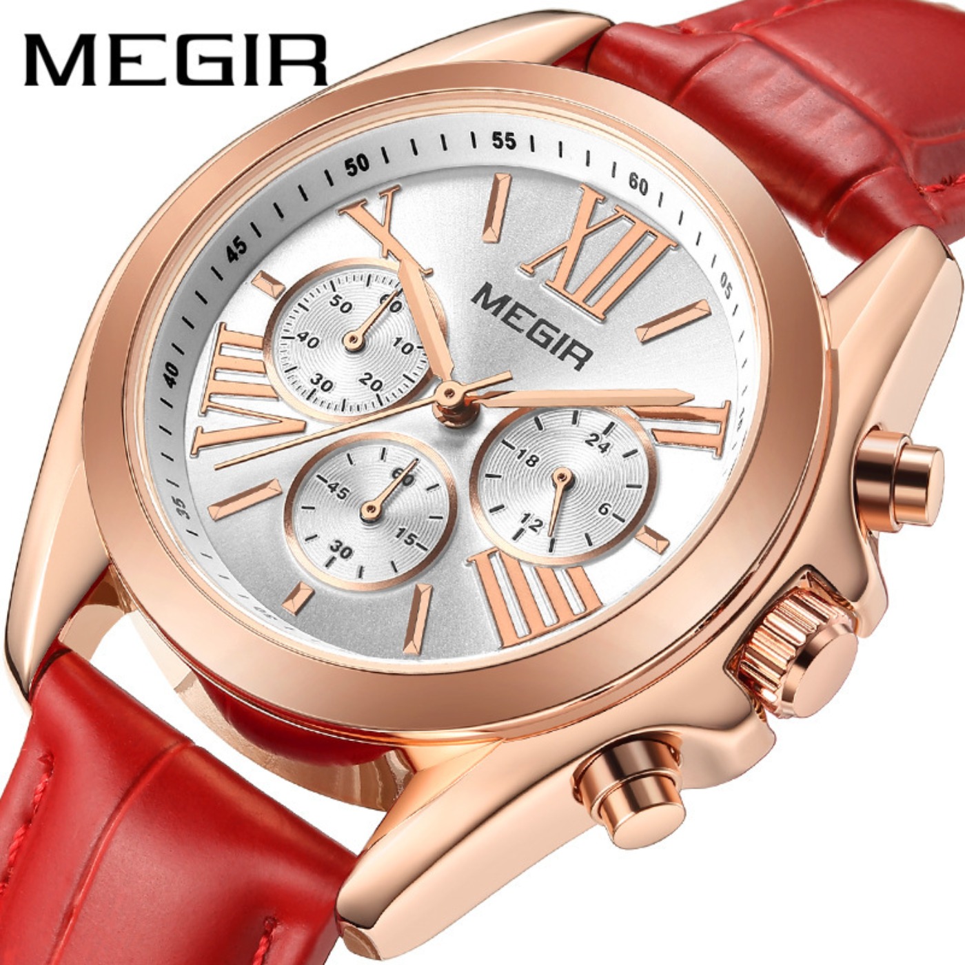 MEGIR Nieuwe Luxe Lederen Horl - Women'S Fashion Brands recensie en prijs