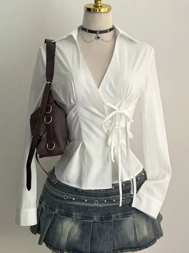 Mode Lange Mouwen Blouses Sexy - Women'S Y2K Fashion Aesthetic recensie en prijs