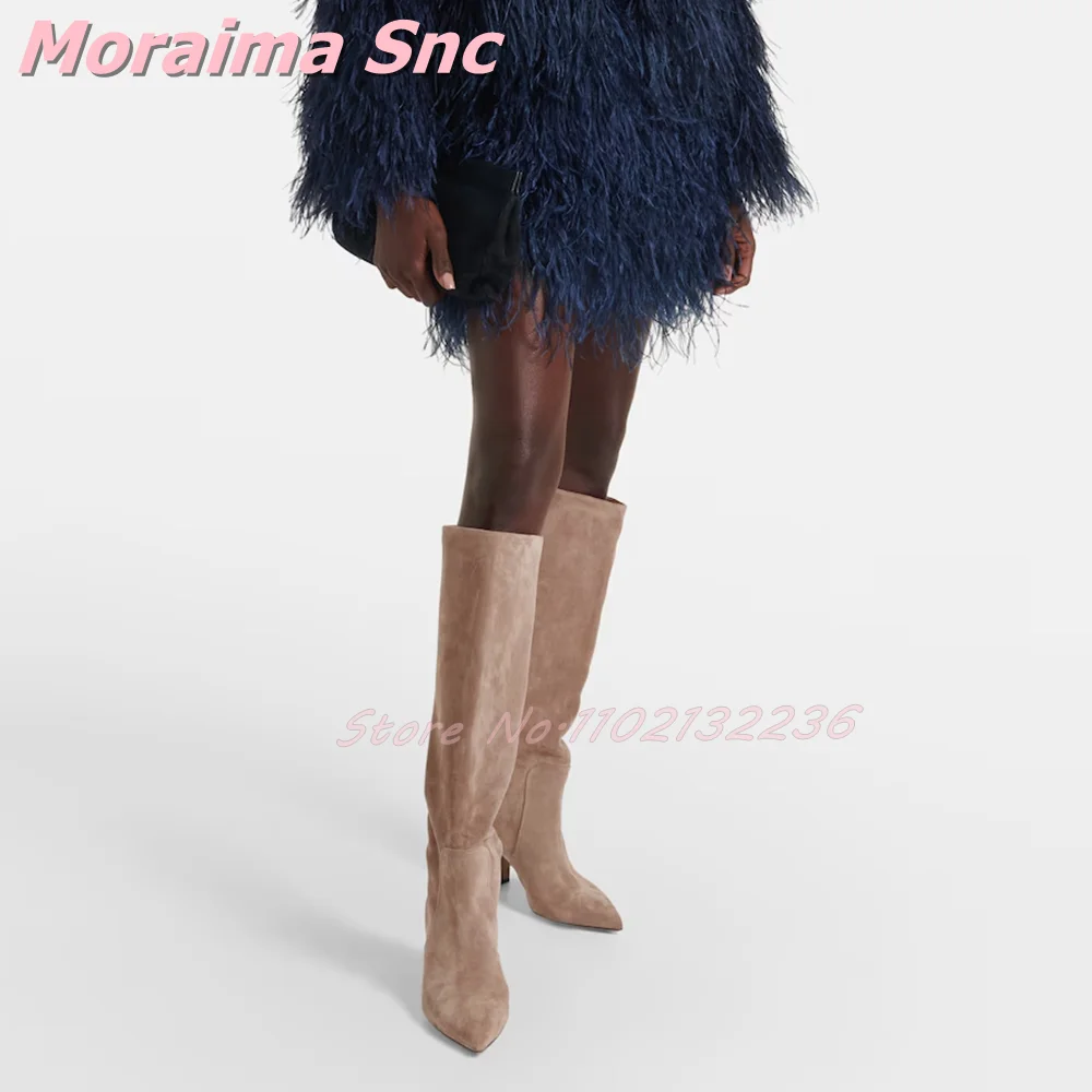 Suède Puntschoen Kniehoge Laar - Women'S Fashion Winter 2026 recensie en prijs