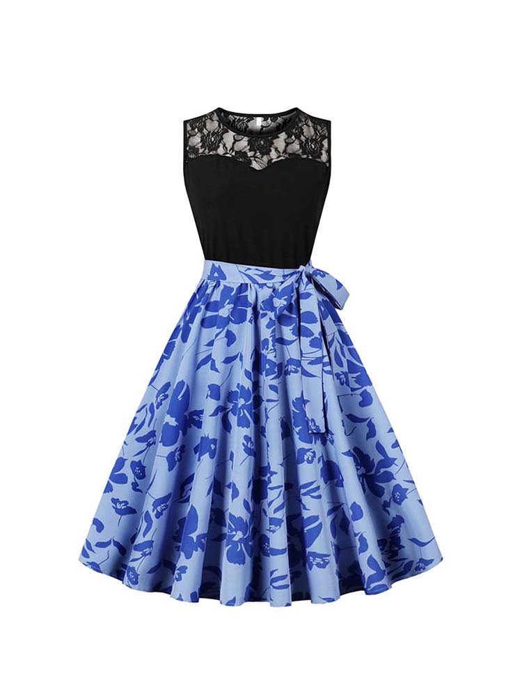 Elegante mouwloze geplooide mi - Women'S Fashion Of The 50S recensie en prijs
