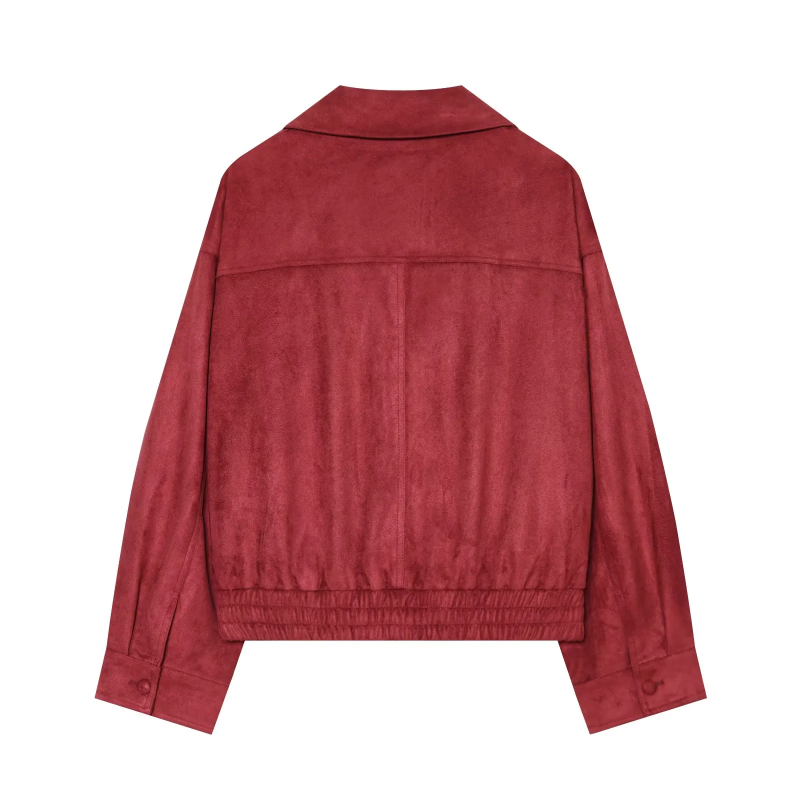 Damesjas 2026 Nieuwe Stijl Suè - Women'S Fashion Leather Jacket recensie en prijs