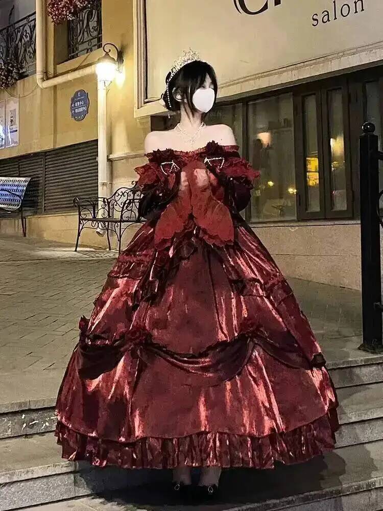 Schoonheid prinses jurk rode L - Women Fashion Reddit recensie en prijs