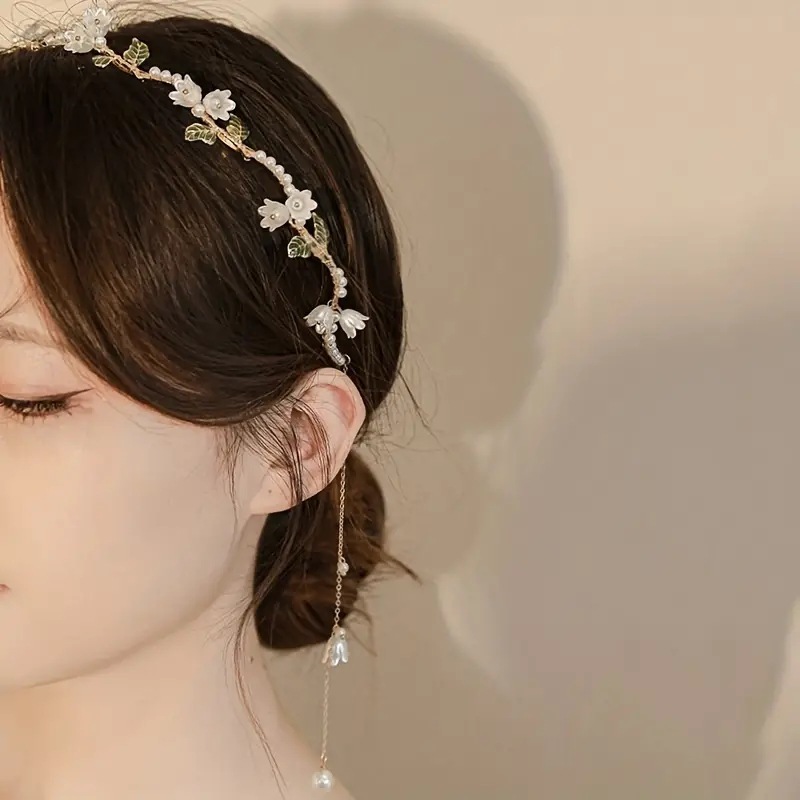 Lily of the Valley Pearl Hoofd - Women Fashion Photoshoot recensie en prijs
