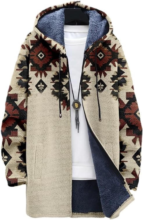 Azteekse jas voor heren Vest W - Longline Cardigan Knit recensie en prijs