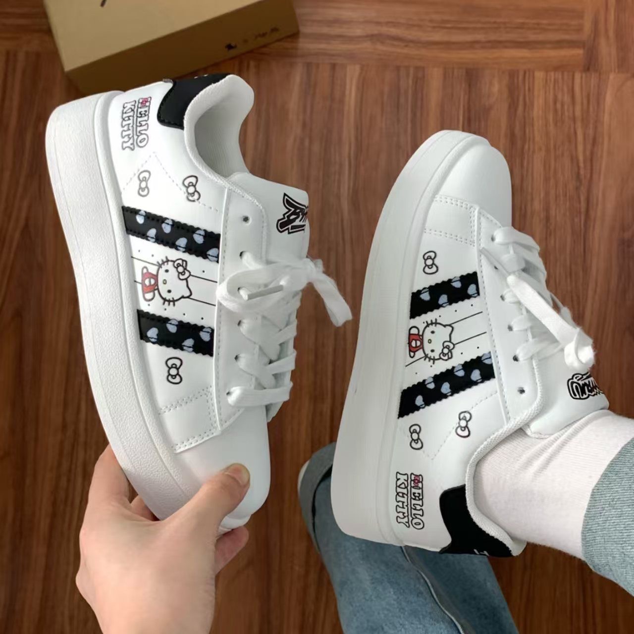 Mode Hello Kitty Casual Board  - Sneakers Fashion Women recensie en prijs