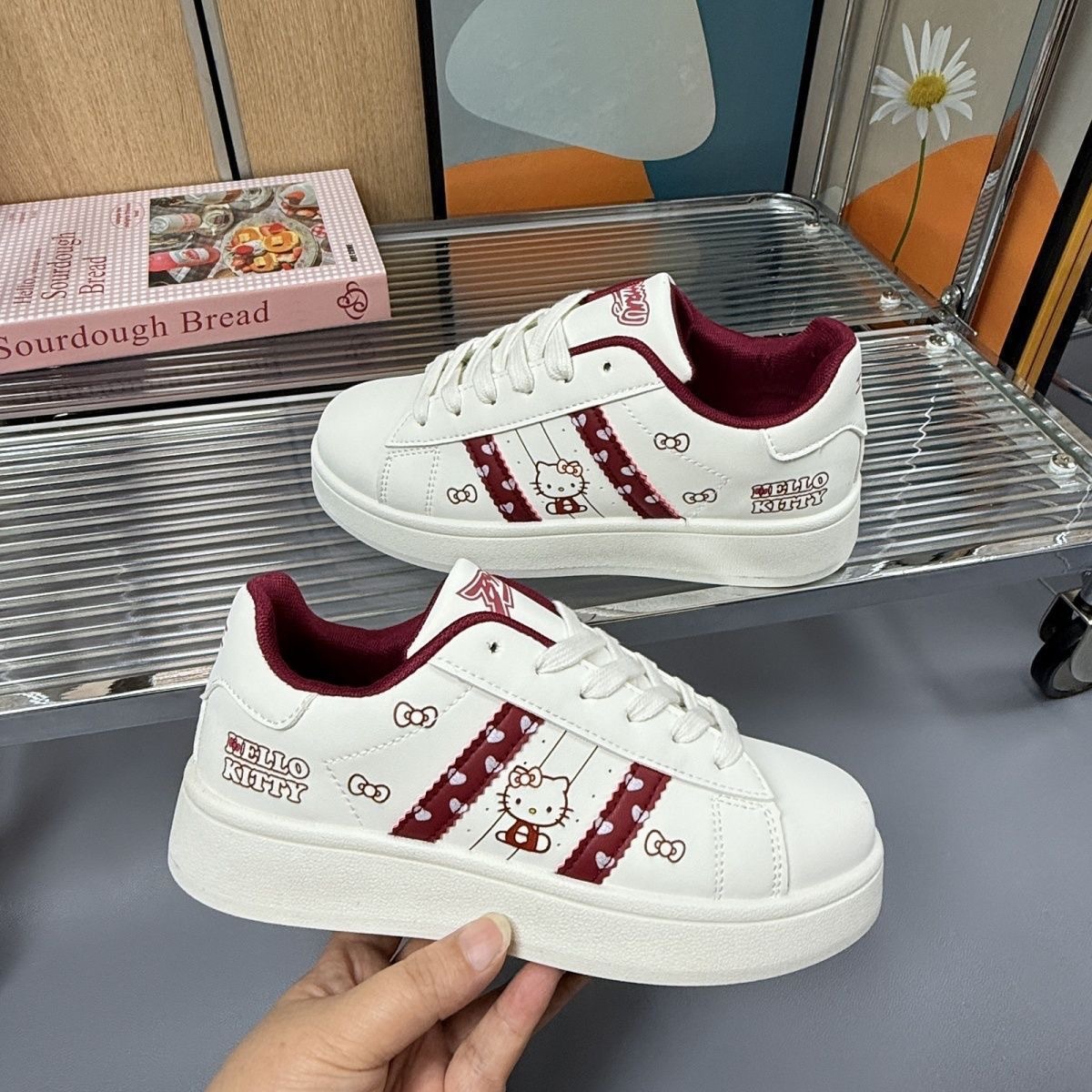 Mode Hello Kitty Casual Board  - Sneakers Fashion Women recensie en prijs