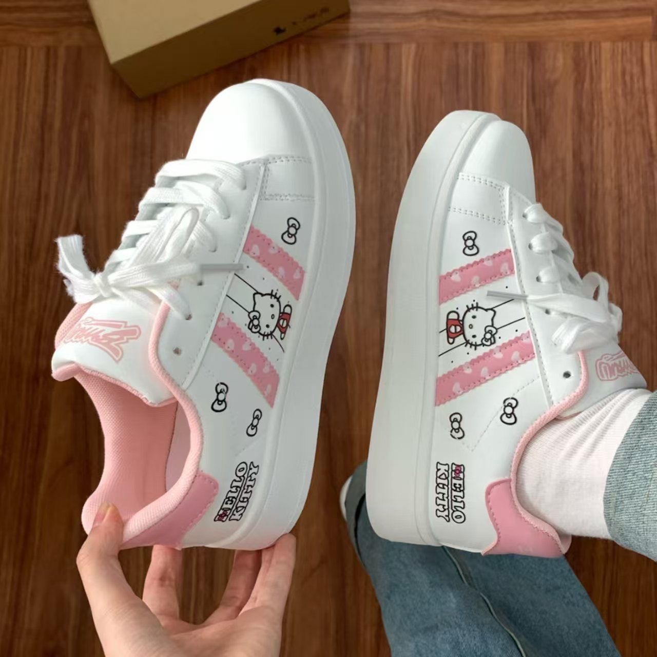 Mode Hello Kitty Casual Board  - Sneakers Fashion Women recensie en prijs