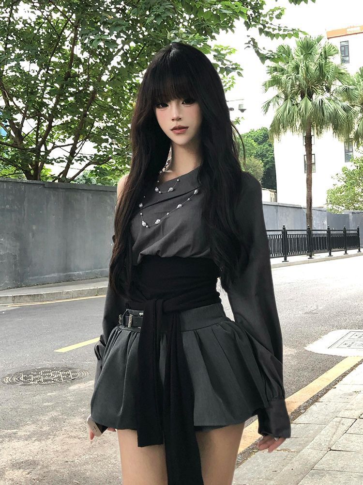2026 Hot Girl Sexy Gothic Slim - Women'S Y2K Fashion Aesthetic recensie en prijs